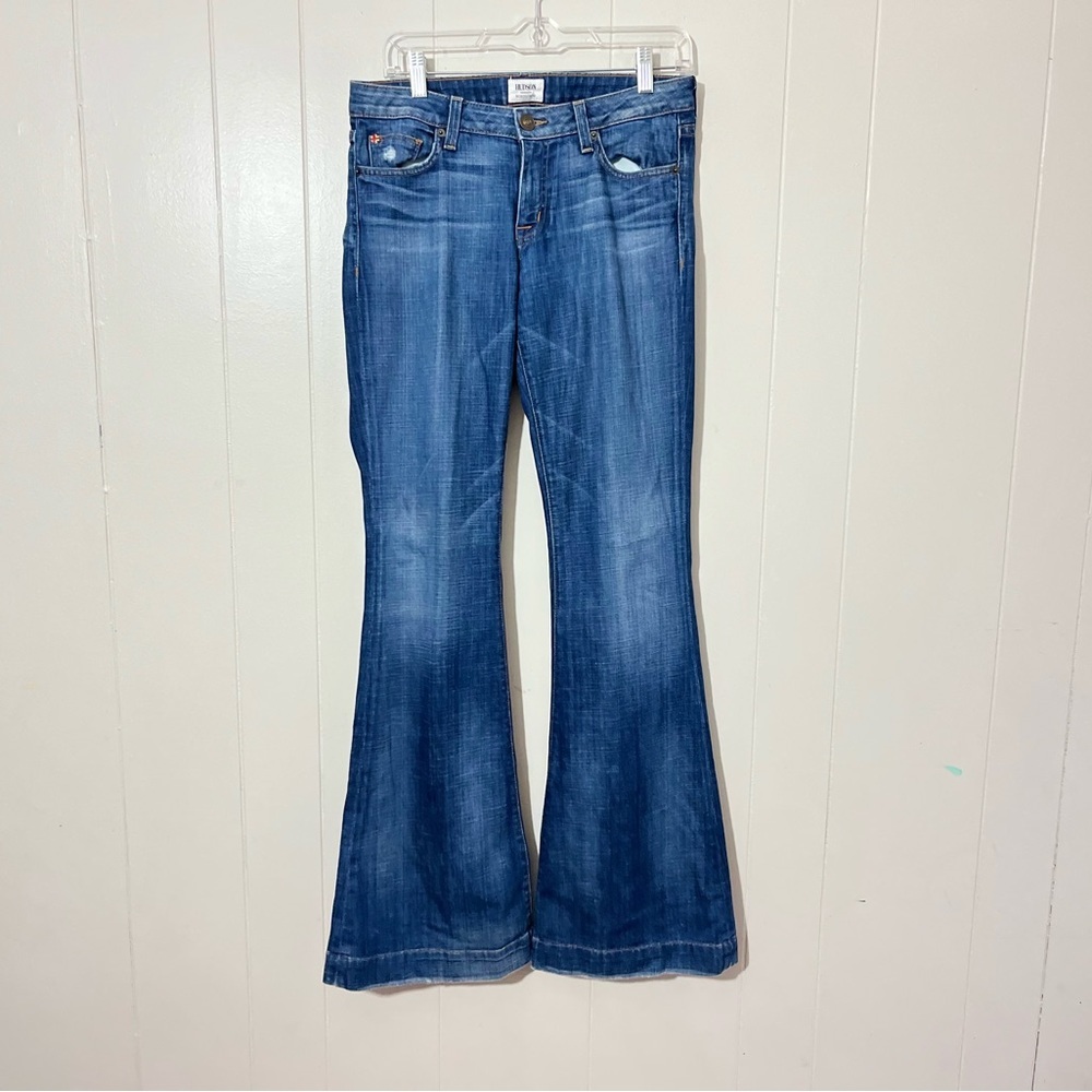 Women's Blue Flared Jeans